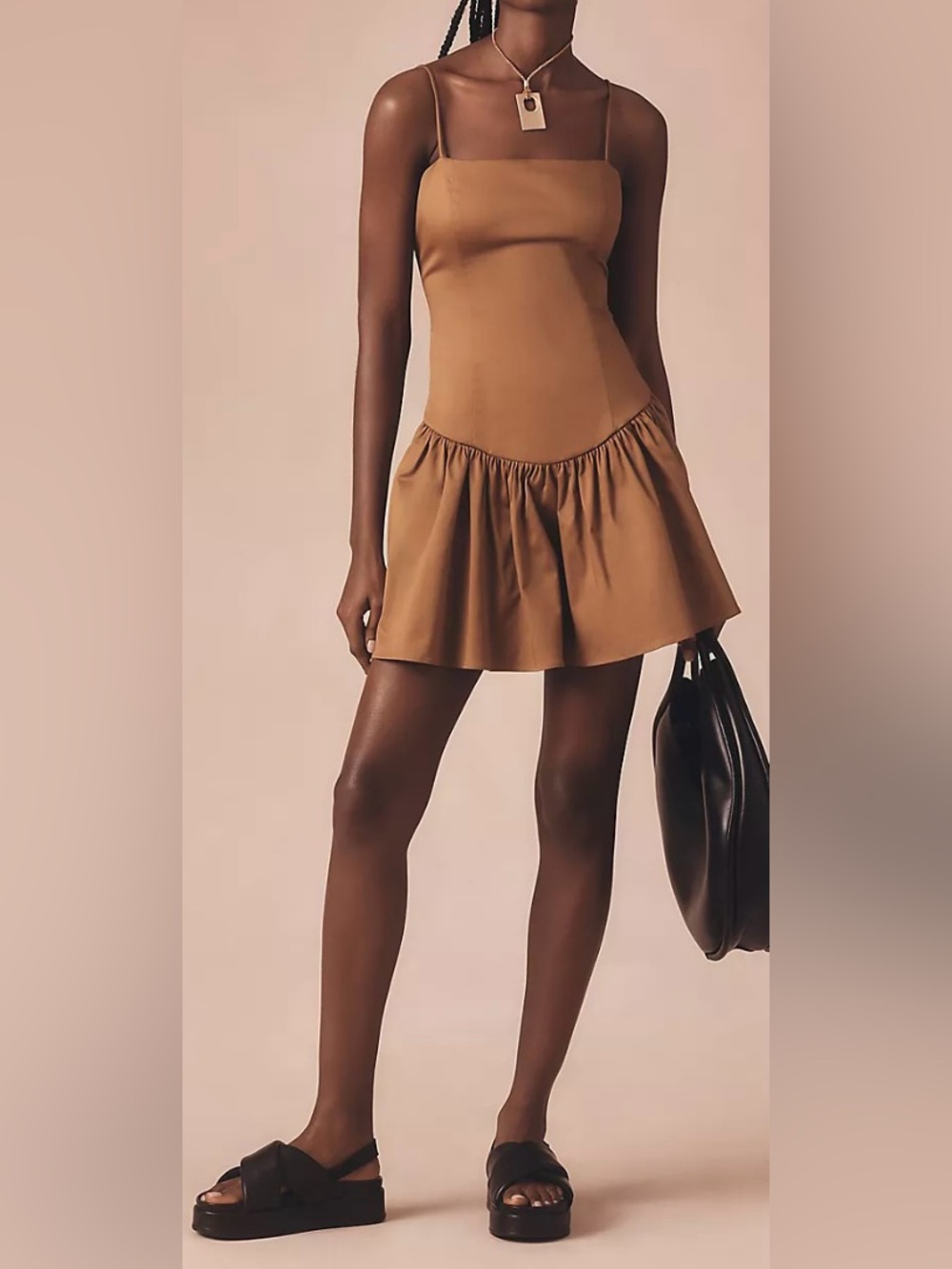 Maeve Dropped Waist Mini Dress Extra Large